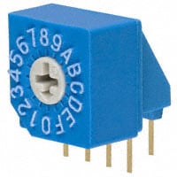 S-1011A by Nidec Components Corporation - SWITCH ROTARY DIP HEX 100MA 5V