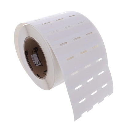 S100X075VATY by Panduit Corp - LABEL SELF LAMINATNG 1X0.75"" WHT