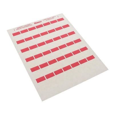 S100X150YHJ by Panduit Corp - LABEL SELF LAMINATING RED 42/SHT