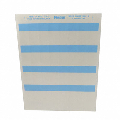 S100X225YBJ by Panduit Corp - LABEL SELF LAMINATING BLU 32/SHT