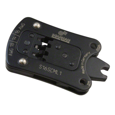 S16SCML1 by Souriau-Sunbank by Eaton - TOOL DIE CRIMP 14-18AWG 16CONT
