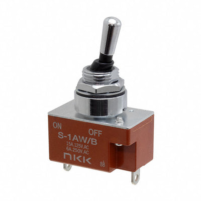 S1AWB by NKK Switches - STD SIZE TOGGLE/MEDIUM CAPACITY/