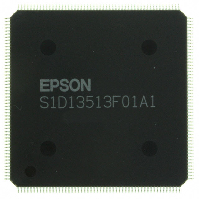 S1D13513F01A100 by Epson Electronics America Inc-Semiconductor Div - IC VIDEO GRAPHIC CNTL 208QFP