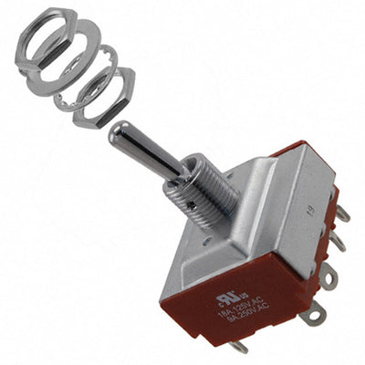 S41 by NKK Switches - SWITCH TOGGLE 4PST 20A 125V