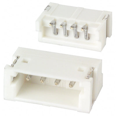 S4B-ZR-SM4A-TF(LF)(SN) by JST Sales America Inc. - CONNECTOR HEADER SMD R/A 4POS 1.5MM