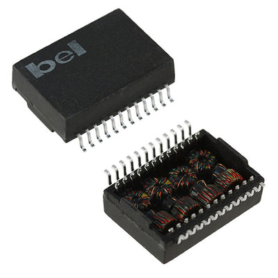 S558-5999-AT-F by Bel Fuse Inc. - XFRMR MOD LAN GIGABIT EXTEMP 24P