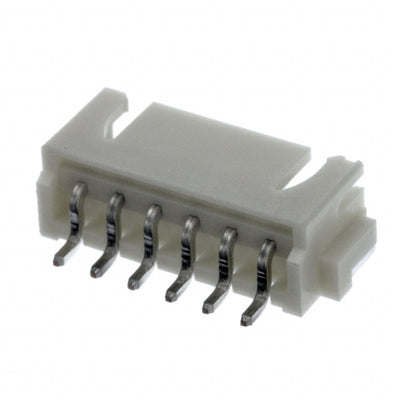 S6B-XH-SM4-TB(LF)(SN) by JST Sales America Inc. - CONNECTOR HEADER SMD R/A 6POS 2.5MM