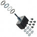 S823 by NKK Switches - SWITCH TOGGLE DPDT 30A 125V