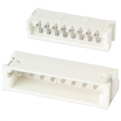 S8B-ZR-SM4A-TF(LF)(SN) by JST Sales America Inc. - CONNECTOR HEADER SMD R/A 8POS 1.5MM