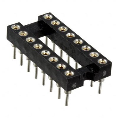 SA163000 by On Shore Technology Inc. - CONNECTOR IC DIP SOCKET 16POS GOLD
