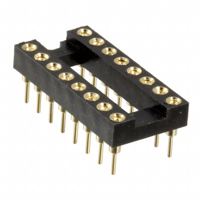 SA163040 by On Shore Technology Inc. - CONNECTOR IC DIP SOCKET 16POS GOLD