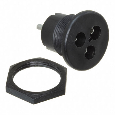 SA2404 by Bulgin - CONNECTOR RECPT FMALE 3POS SOLDER CUP