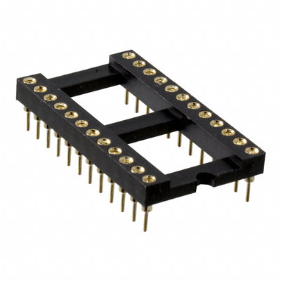 SA246040 by On Shore Technology Inc. - CONNECTOR IC DIP SOCKET 24POS GOLD