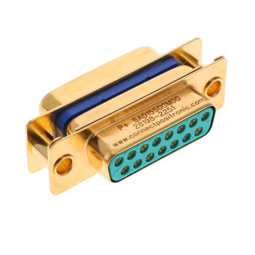 SAD15S0GM0G by Amphenol Positronic - D-SUB CONNECTOR SAVER