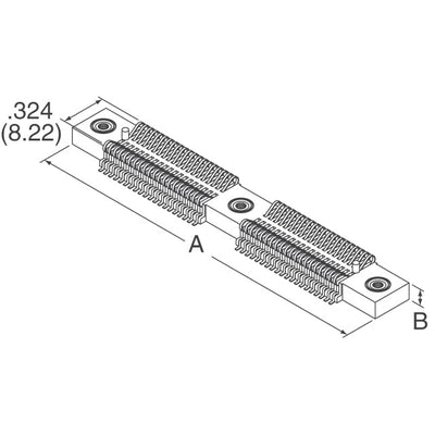 FSI-140-06-L-D-E-AD by Samtec Inc. - CONNECTOR STACKING 80POS SMD GOLD