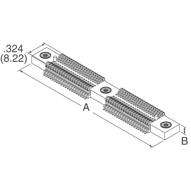 FSI-140-06-L-D-E-AD by Samtec Inc. - CONNECTOR STACKING 80POS SMD GOLD