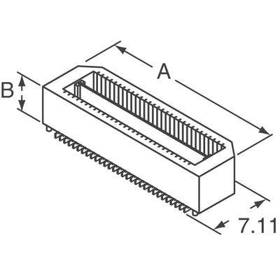 QTH-060-09-F-D-A-TR by Samtec Inc. - CONNECTOR HDR 120POS SMD GOLD