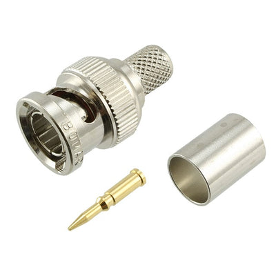 SBC8281 by Winchester Interconnect - CONNECTOR BNC PLUG STR 75 OHM CRIMP