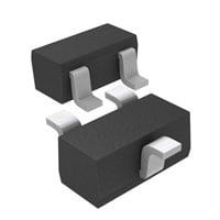 RB706W-40TL by Rohm Semiconductor - 40V, 30MA, SOT-416, SCHOTTKY BAR