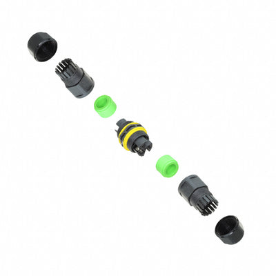 SC-L-UL11-02-GN by Amphenol LTW - CONNECTOR CABLE JOINER BLACK/GREEN
