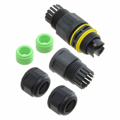 SC-L-UL11-03-GN by Amphenol LTW - CONNECTOR CABLE JOINER BLACK/GREEN