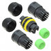 SC-L-UL11-04-GN by Amphenol LTW - CONNECTOR CABLE JOINER BLACK/GREEN