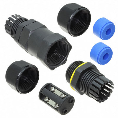 SC-L-UL12-02-BL by Amphenol LTW - CONNECTOR CABLE JOINER BLACK/BLUE