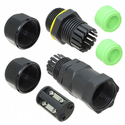 SC-L-UL12-02-GN by Amphenol LTW - CONNECTOR CABLE JOINER BLACK/GREEN