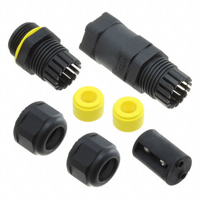 SC-L-UL12-02-YW by Amphenol LTW - CONNECTOR CABLE JOINER BLACK/YELLOW