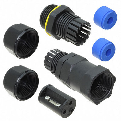 SC-L-UL12-03-BL by Amphenol LTW - CONNECTOR CABLE JOINER BLACK/BLUE