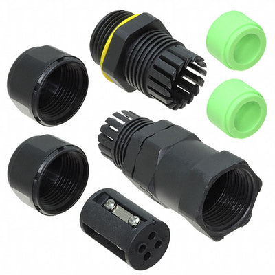 SC-L-UL12-04-GN by Amphenol LTW - CONNECTOR CABLE JOINER BLACK/GREEN
