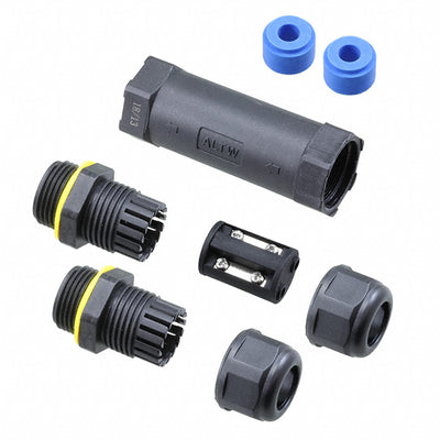 SC-L-UL13-02-BL by Amphenol LTW - CONNECTOR CABLE JOINER BLACK/BLUE