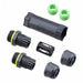 SC-L-UL13-02-GN by Amphenol LTW - CONNECTOR CABLE JOINER BLACK/GREEN