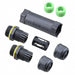 SC-L-UL13-03-GN by Amphenol LTW - CONNECTOR CABLE JOINER BLACK/GREEN