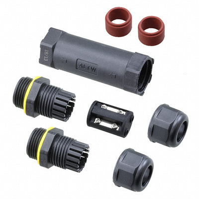 SC-L-UL13-03-RD by Amphenol LTW - CONNECTOR CABLE JOINER BLACK/RED
