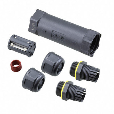SC-L-UL13-05-RD by Amphenol LTW - CONNECTOR CABLE JOINER BLACK/RED