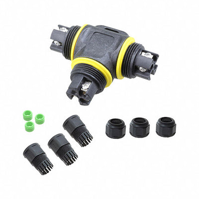 SC-L-ULT2-04-GN by Amphenol LTW - CONNECTOR CABLE JOINER BLACK/GREEN