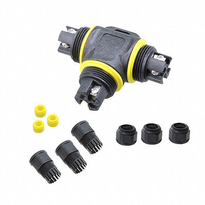 SC-L-ULT2-04-YW by Amphenol LTW - CONNECTOR CABLE JOINER BLACK/YELLOW