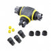 SC-L-ULT2-04-YW by Amphenol LTW - CONNECTOR CABLE JOINER BLACK/YELLOW