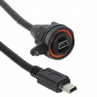 SCRUS-10-G-00.25-MBS-MB by Samtec Inc. - CABLE USB2.0 MIN B RCPT-MIN B PLUG
