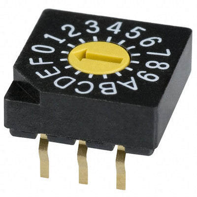 SD-1010 by Nidec Components Corporation - SWITCH ROTARY DIP HEX 100MA 5V