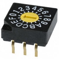 SD-1010 by Nidec Components Corporation - SWITCH ROTARY DIP HEX 100MA 5V