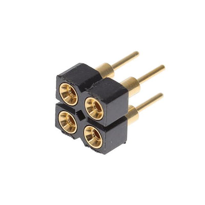 SD-102-G-2 by Samtec Inc. - CONNECTOR RECPT 4POS 0.1 GOLD PCB