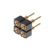 SD-102-G-2 by Samtec Inc. - CONNECTOR RECPT 4POS 0.1 GOLD PCB