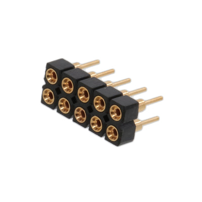SD-105-G-2 by Samtec Inc. - CONNECTOR RECPT 10POS 0.1 GOLD PCB
