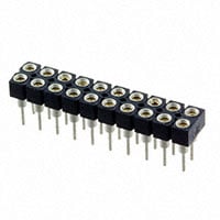 SD-110-T-2 by Samtec Inc. - CONNECTOR RECPT 20POS 0.1 GOLD PCB