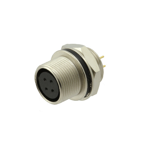 SD-PNL04-FFTRH-PX0-000 by Adam Tech - CONNECTOR RECPT FMALE 4POS GOLD SOLDER