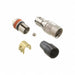 SD-PNL04-MMTAL-SX0-000 by Adam Tech - CONNECTOR PLUG MALE 4POS SOLDER CUP