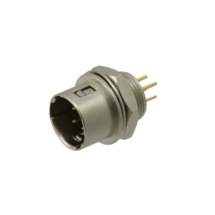 SD-PNN04-MMLRH-PX0-000 by Adam Tech - CONNECTOR RECPT MALE 4POS GOLD SOLDER