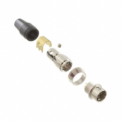 SD-PNN05-MMLAL-SX0-000 by Adam Tech - CONNECTOR PLUG MALE 5POS SOLDER CUP